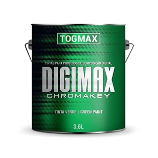 Tinta Chroma Key Verde Tela Vídeo 3,6 Litros Digimax Togmax
