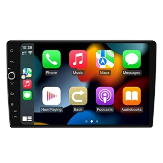 Joying Mais recente 10,1 polegadas Single Din Android Car Navigation Car Touch Screen Stereo 8GB+128GB Single Din Car Stereo com Navegação Suporta Carplay/Android Auto/5Ghz WiFi/Bluetooth 5.1