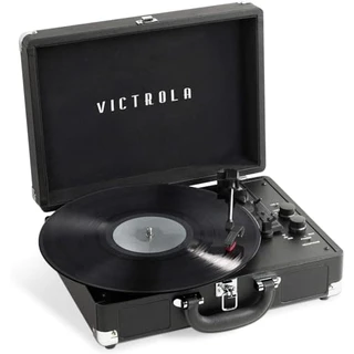B08H5721HY - Victrola Journey+ toca-discos Bluetooth Suitcase, 