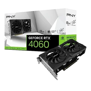 PNY Placa gráfica GeForce RTX™ 4060 8GB Verto Dual Fan DLSS 3