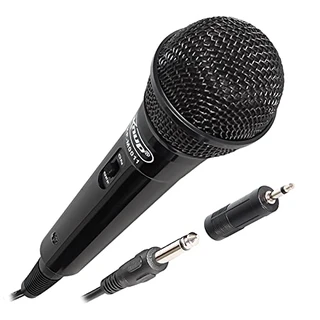 B09D526DQD - Microfone Dinâmico com Fio P10 Amplificador/Karaok