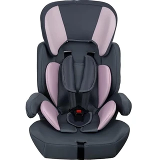Styll Baby Cadeirinha De Segurança Para Carro Suporta De 9-36kg Vira Assento Elevatório Confortável Com Ajuste no Suporte Da Cabeça E Cinto De 5 Pontos (Rosa)