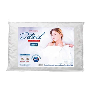 Travesseiro Nasa Alto Detroit Visco Comfort - P/fronhas 50x70 - Probel