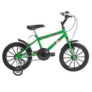 Bicicleta Infantil Ultra Kids Dragon Aro 16 Preto/Verde, ULTRA BIKE