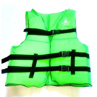 Colete salva vidas esportivo cor Verde flutuação até 90 kg