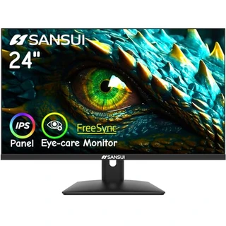 B0CD253J1Q - SANSUI Computer Monitor 24 inch IPS Display 75Hz F