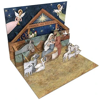 LANG Cartões de Natal de presépio (2005102)