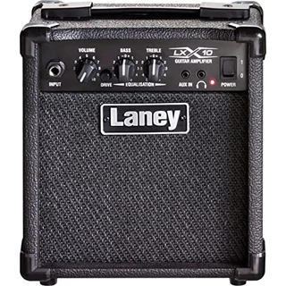 B00IXM9CCO - Amplificador para Guitarra LX10 Preto Laney