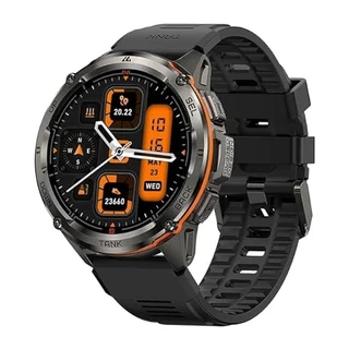 KOSPET TANK T3 Ultra GPS Smartwatch para homens e mulheres, bateria de 470mAh, AMOLED de 1,43", 6 operações de movimento, relógio Bluetooth (preto)