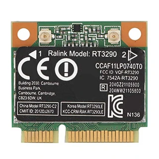 Placa de rede Bluetooth RT3290 150 Mbps placa de rede sem fio para computador mini porta PCI-E