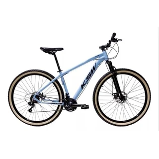 Bicicleta Aro 29 Ksw 21v Marchas Cambio Shimano Freio a Disco.. (Azul Claro, 15)