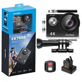 B01HGM33HG - AKASO Câmera de ação EK7000 4K30FPS 20MP Ultra HD 