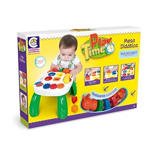 Cotiplás Brinquedo Educativo Mesa Play Time, Cotiplas, Multicores