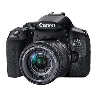 Câmera Fotográfica Eos 850D e Lente 18-55mm Preta QCYDOBRASIL