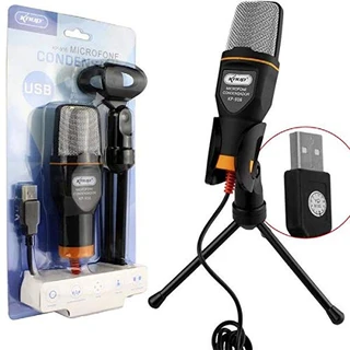 Microfone Condensador Usb Knup Kp-916 - Últimas Unidades