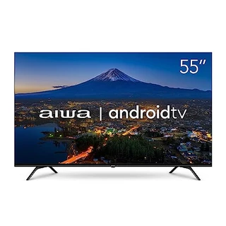 SmartTV Aiwa 55” Android, 4K, Borda Ultrafina, Dolby Vision & Atmos - AWS-TV-55-BL-01 TV 55" ANDROID - BORDA INFINITA AWS-TV-55-BL-01 BIVOLT