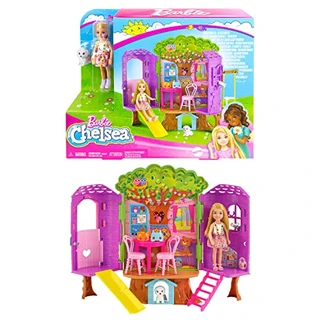 Barbie Conjunto de Brinquedo Chelsea Casa da Árvore