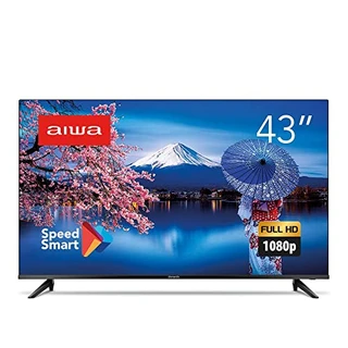 SmartTV Aiwa 43” Full HD, Borda Ultrafina, HDR10, Dolby Áudio - AWS-TV-43-BL-01 TV 43" SMART - BORDA INFINITA AWS-TV-43-BL-01 BIVOLT