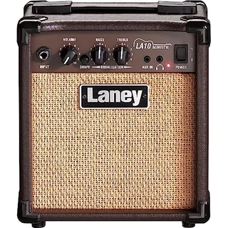 B00IXM9B3Y - Amplificador para Guitarra LA10 Marrom Laney